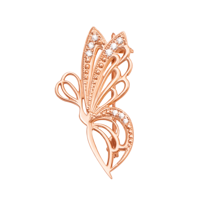Золотая брошь. Артикул 4053