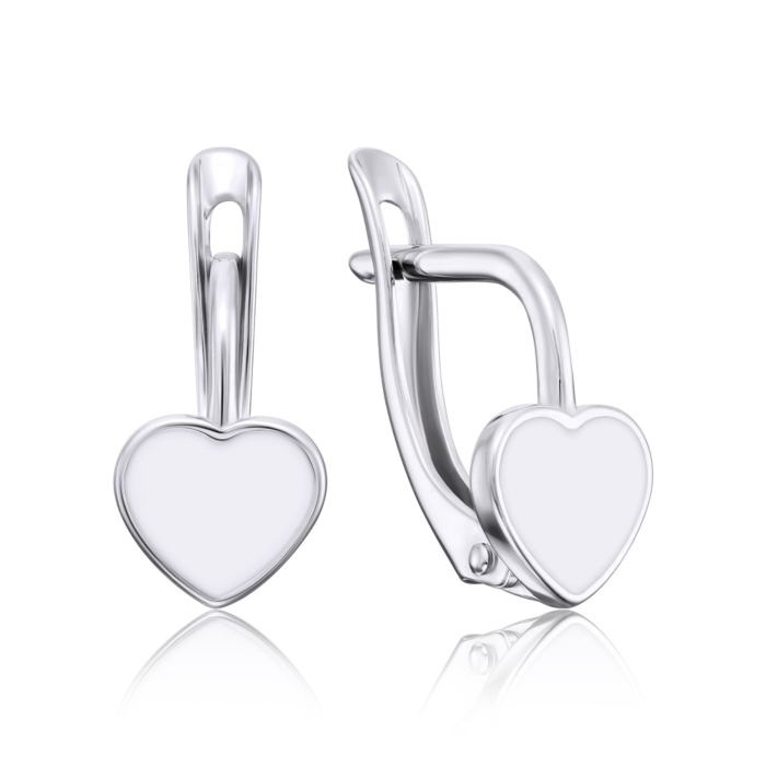 Серебряные серьги. Артикул 40613/12/1/483