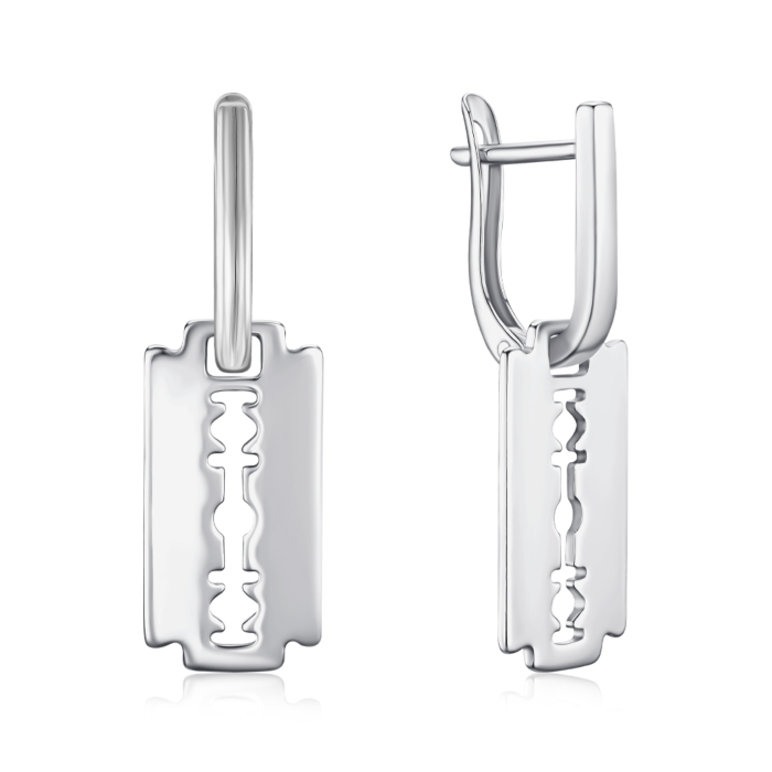 Срібні сережки. Артикул 40736/12/1