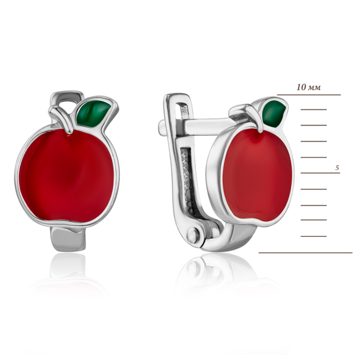 Срібні сережки