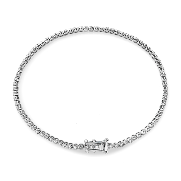 Золотой браслет с бриллиантами. Артикул UG54106501202