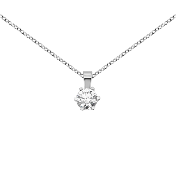 Золоте кольє з діамантом. Артикул UG54111010202 бр