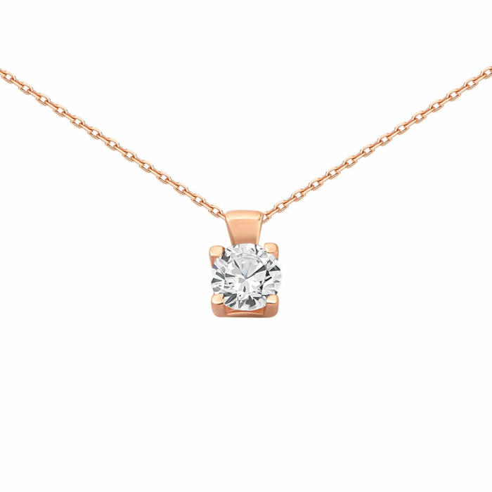 Золоте кольє з фіанітом. Артикул UG54111012101