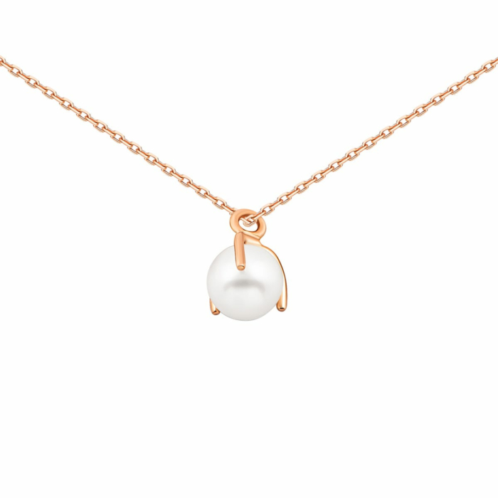 Золоте кольє з перлиною. Артикул UG54111012301