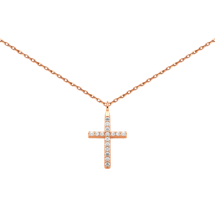 Золотое колье с фианитами. Артикул UG54111012501