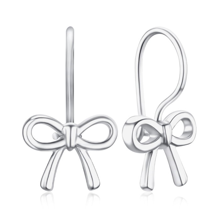 Серебряные серьги. Артикул 41364/12/1