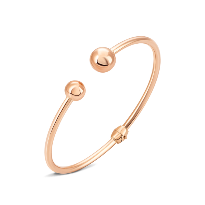 Золотой жесткий браслет. Артикул UG55/12/007