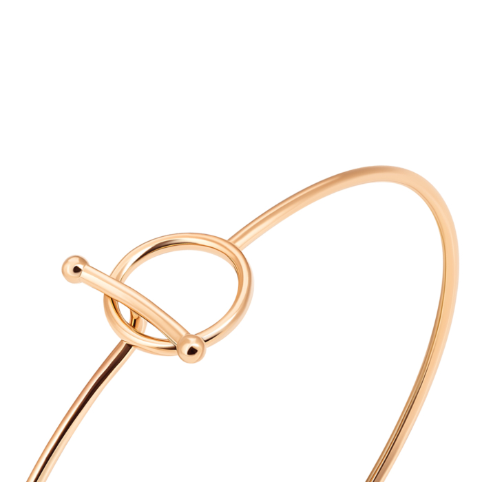 Золотий жорсткий браслет. Артикул UG55/12/009