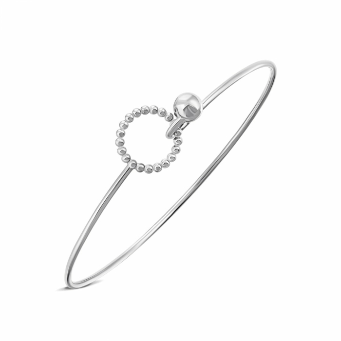 Золотий жорсткий браслет. Артикул UG55/12/020/1