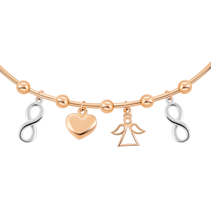 Золотий жорсткий браслет. Артикул UG55/13/006