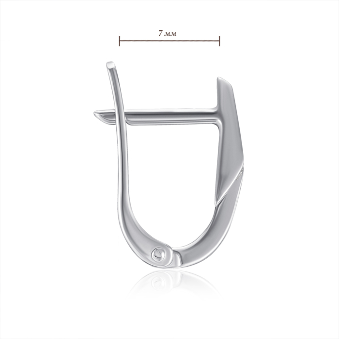 Золоті сережки з діамантом. Артикул 50714/02/1/8581