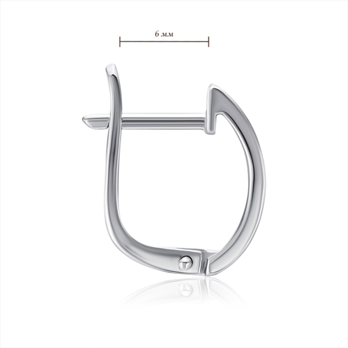 Золоті сережки з діамантами. Артикул 51820/02/1/8043