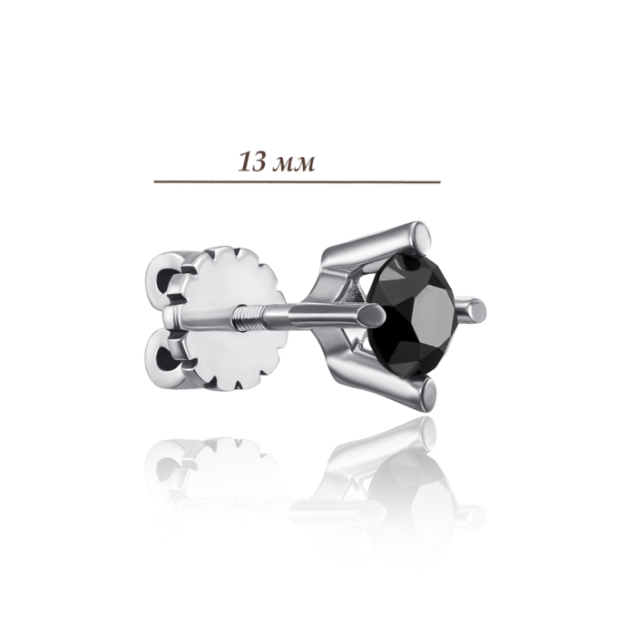 Золоті пусети з діамантами 51851/02/1/8166