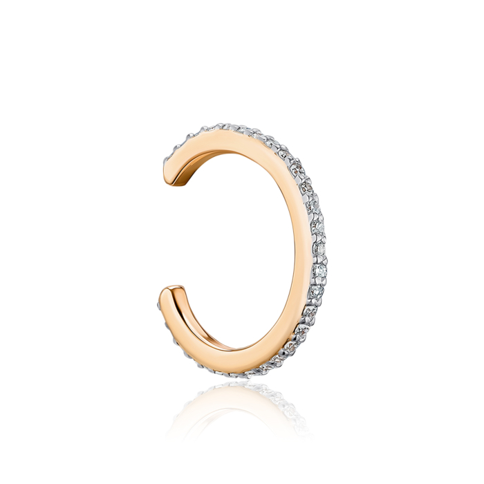 Золота кафа з  діамантами. Артикул 520142/01/1/8007