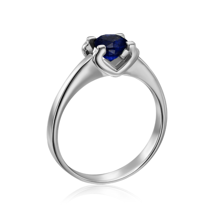 Золотое кольцо с сапфиром. Артикул 52232/02/1/8208