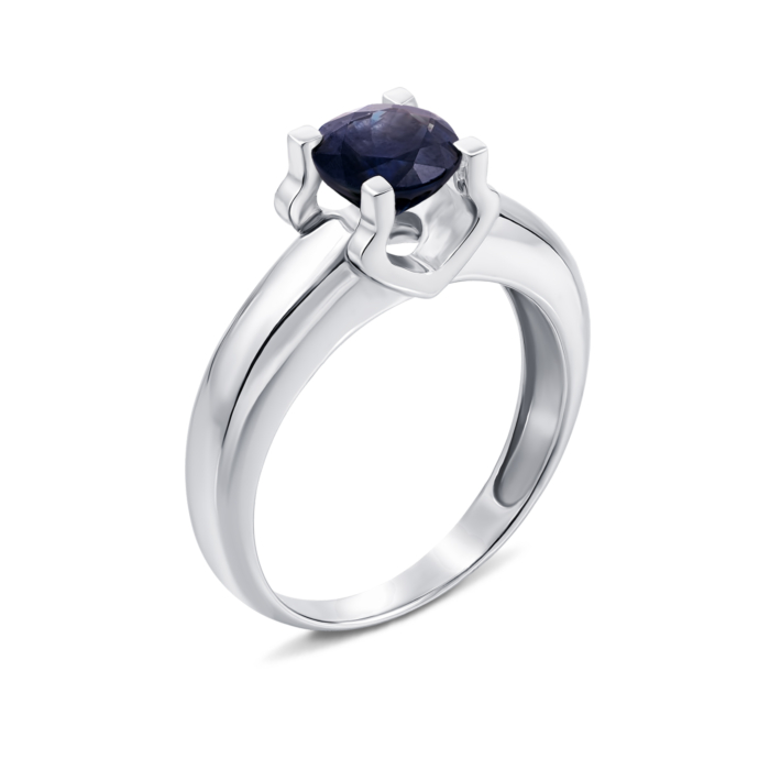 Золотое кольцо с сапфиром. Артикул 52346/б сап