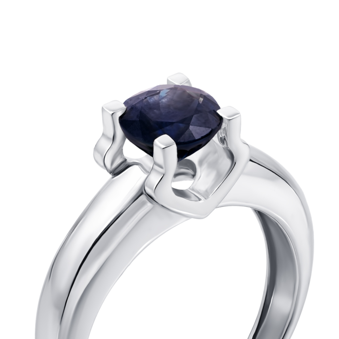 Золотое кольцо с сапфиром. Артикул 52346/б сап