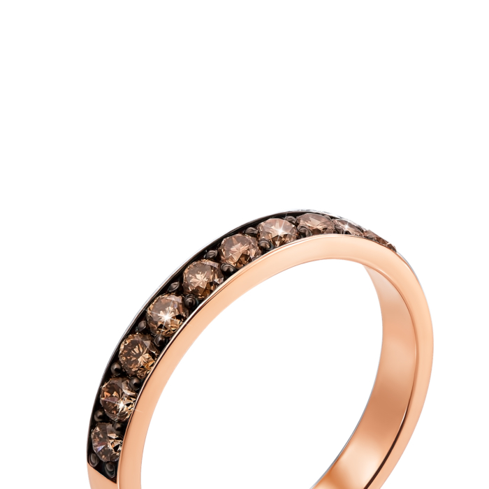 Золотое кольцо с бриллиантами. Артикул 52357/01/1/8256