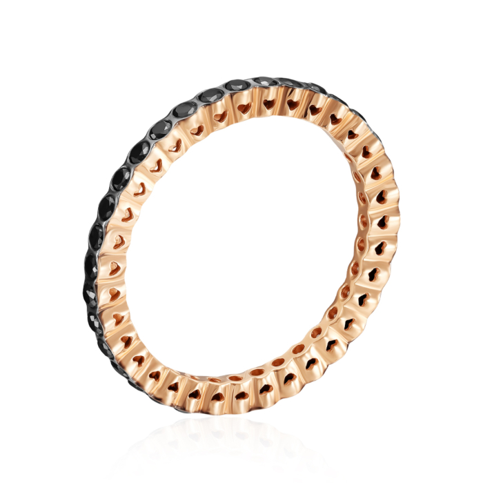 Золотое кольцо с бриллиантами. Артикул 52400/01/1/8065