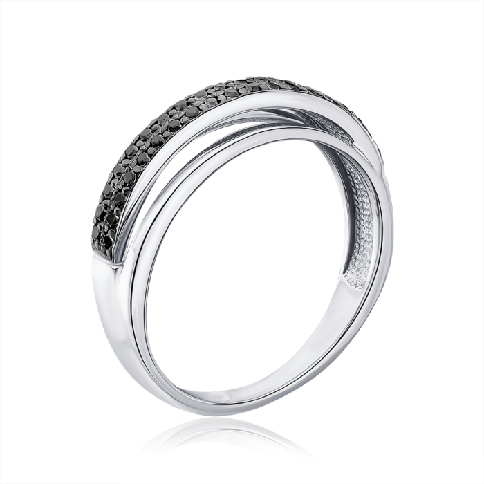 Золота каблучка з діамантами 52459/02/1/11761