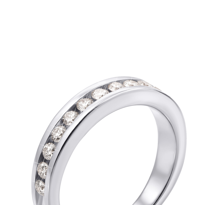 Золотое кольцо с бриллиантами. Артикул 52496-1/02/1/8031