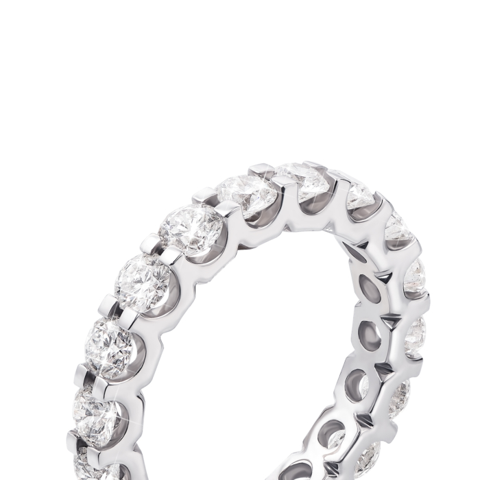 Золота каблучка з діамантами. Артикул 52497/3.5б