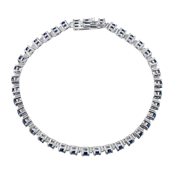 Золотий браслет з сапфірами 52948/02/1/8053