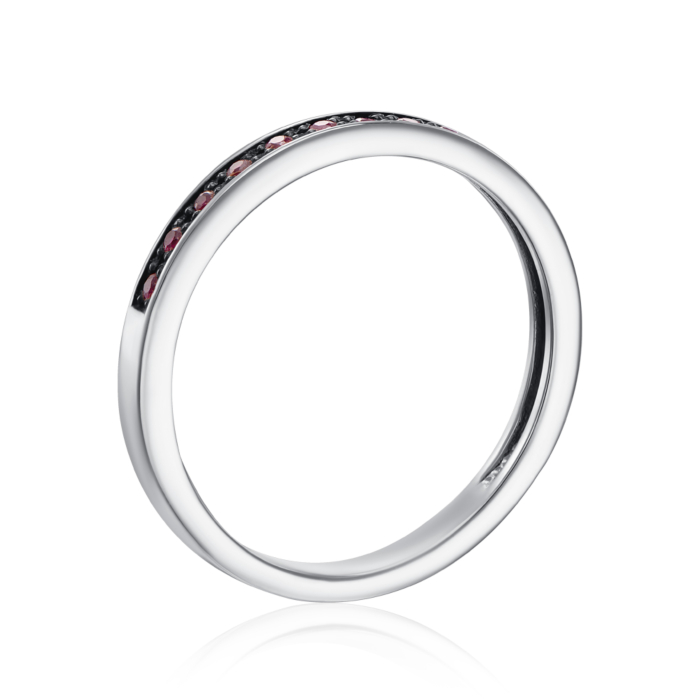 Золотое кольцо с рубинами. Артикул 53039/б руб