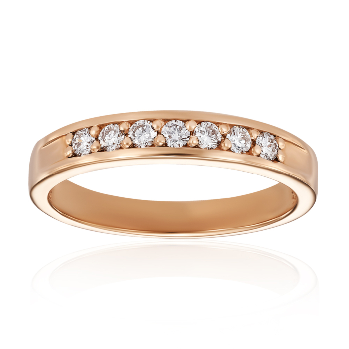 Золотое кольцо с бриллиантами. Артикул 53462/01/0/8581