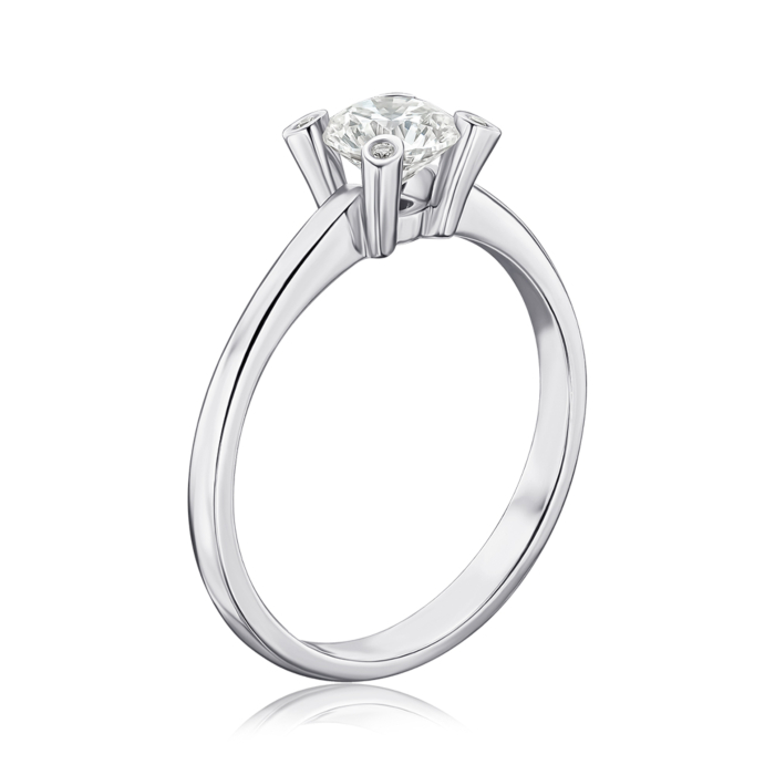 Золотое кольцо с бриллиантами. Артикул 53158/5б