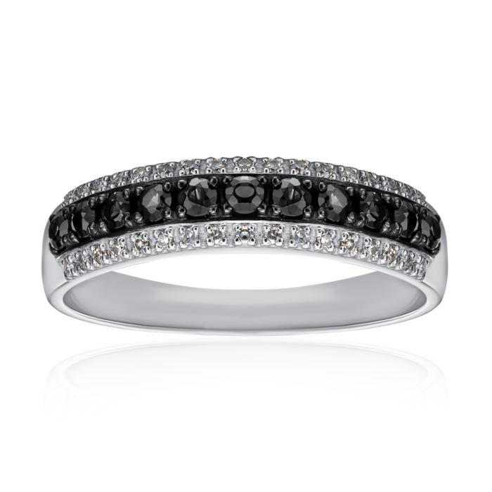 Золотое кольцо с бриллиантами. Артикул 53194/02/1/8015