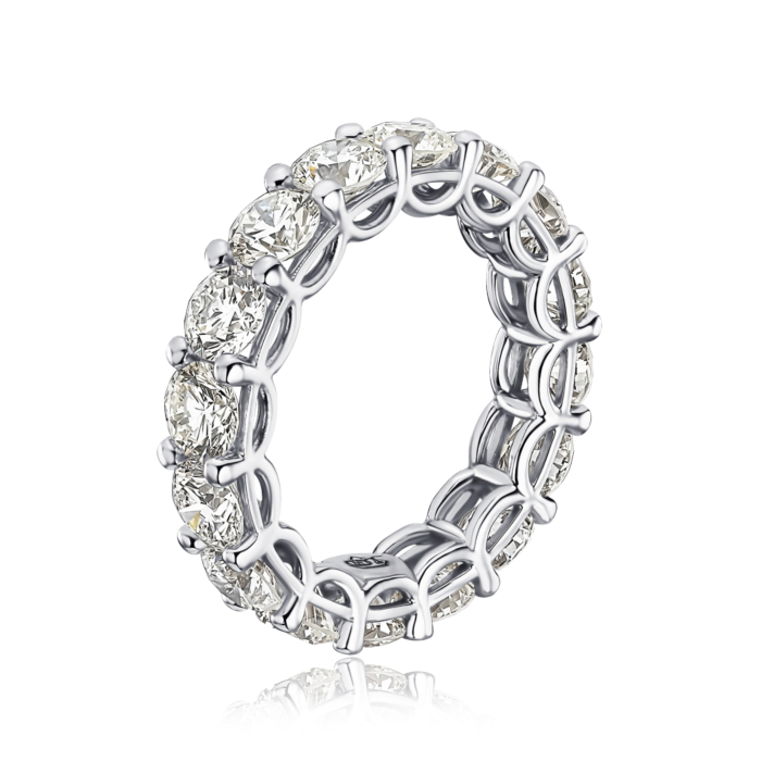 Золота каблучка з екодіамантами. Артикул 53430-L/02/1/11899