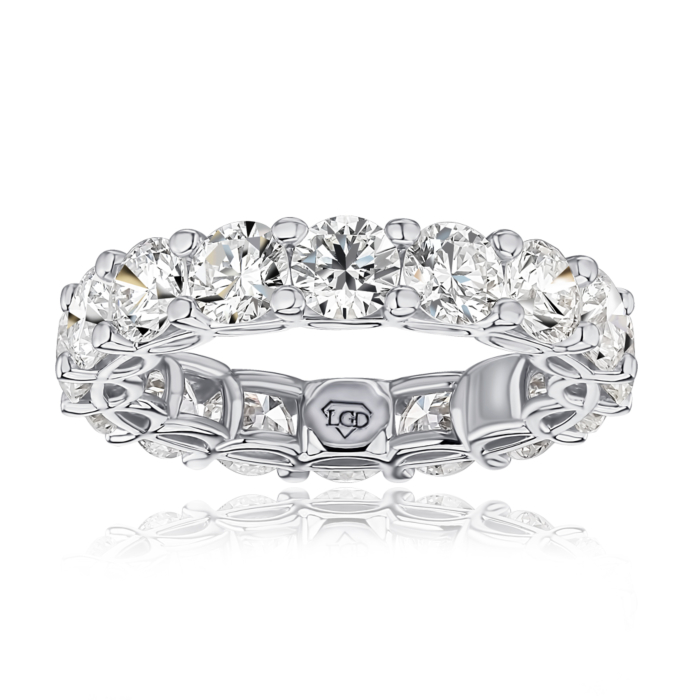 Золота каблучка з екодіамантами. Артикул 53430-L/02/1/11899