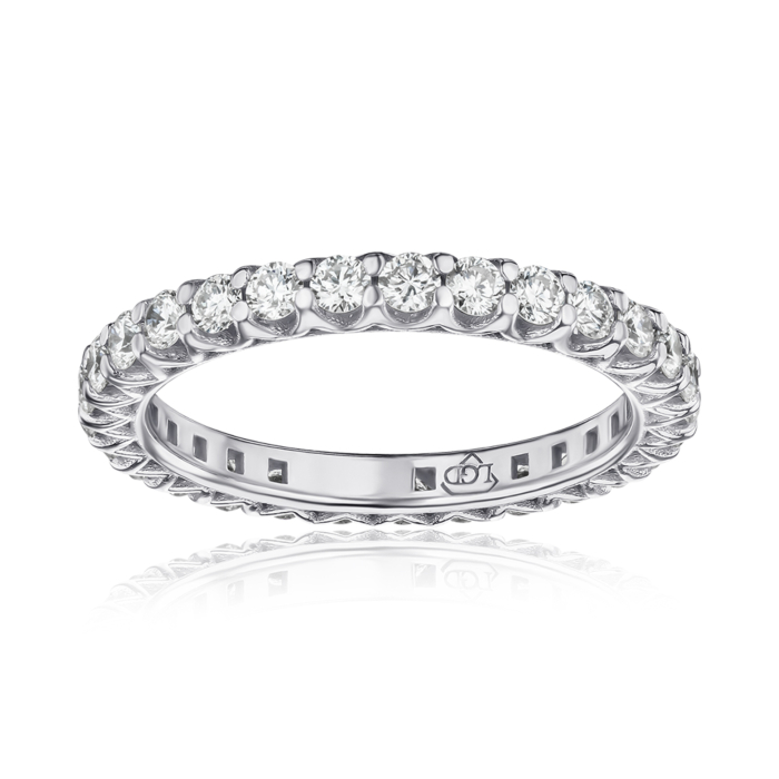 Золота каблучка з екодіамантами. Артикул 53473-L/02/1/11914