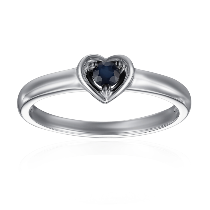 Золота каблучка з сапфіром. Артикул 53483/02/1/8053