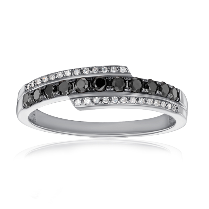 Золотое кольцо с бриллиантами. Артикул 53590/02/1/10401