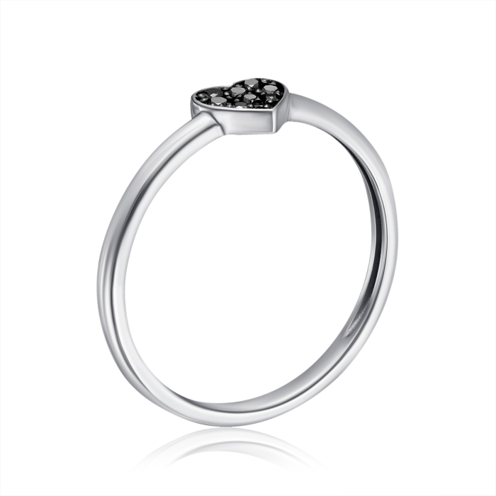 Золота каблучка з діамантами. Артикул 53641/02/1/10698