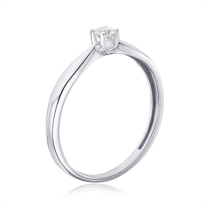 Золота каблучка з діамантом 53645/97/1/8602