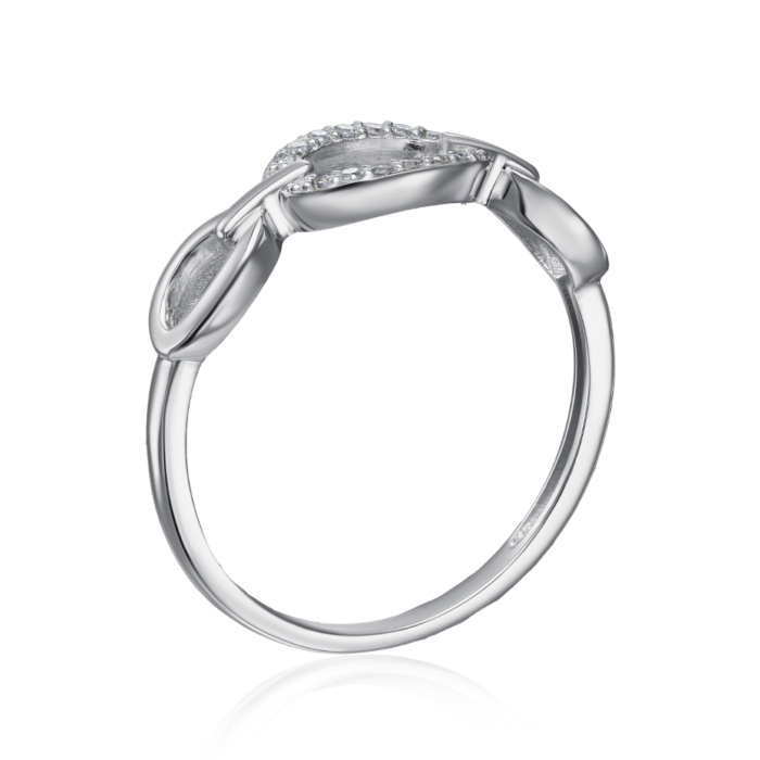 Золота каблучка з діамантами. Артикул 53666/02/1/11047