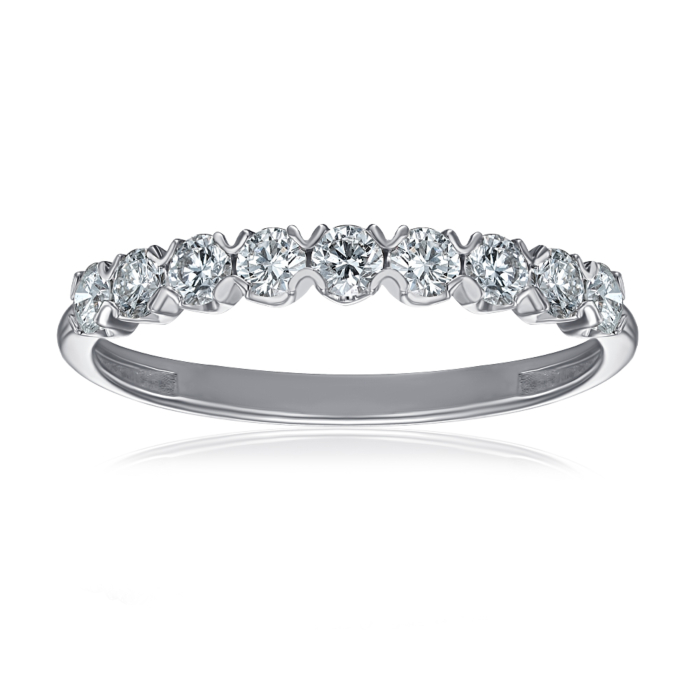 Золотое кольцо с бриллиантами. Артикул 53669/02/1/8002