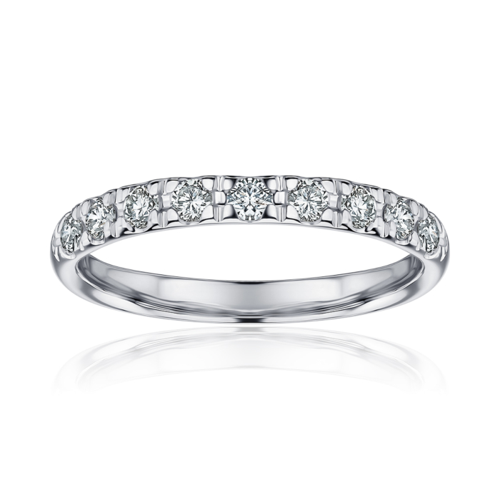 Золотое кольцо с бриллиантами. Артикул 53679/02/1/8563