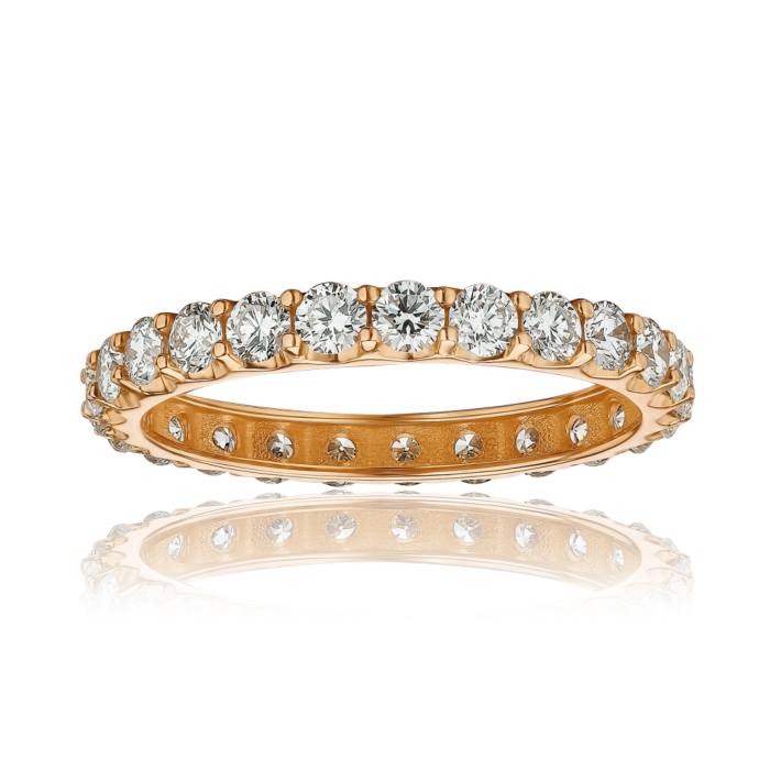 Золотое кольцо с бриллиантами 53699/01/0/11645