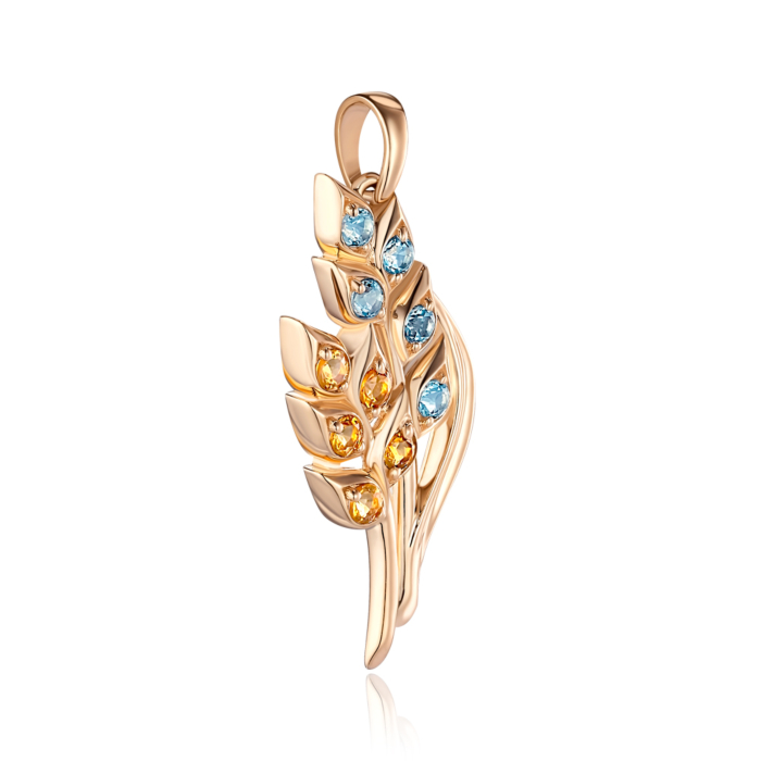 Золота підвіска. Артикул 550127/01/0/16150