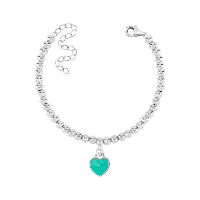 Срібний браслет з емаллю. Артикул UG5550216з