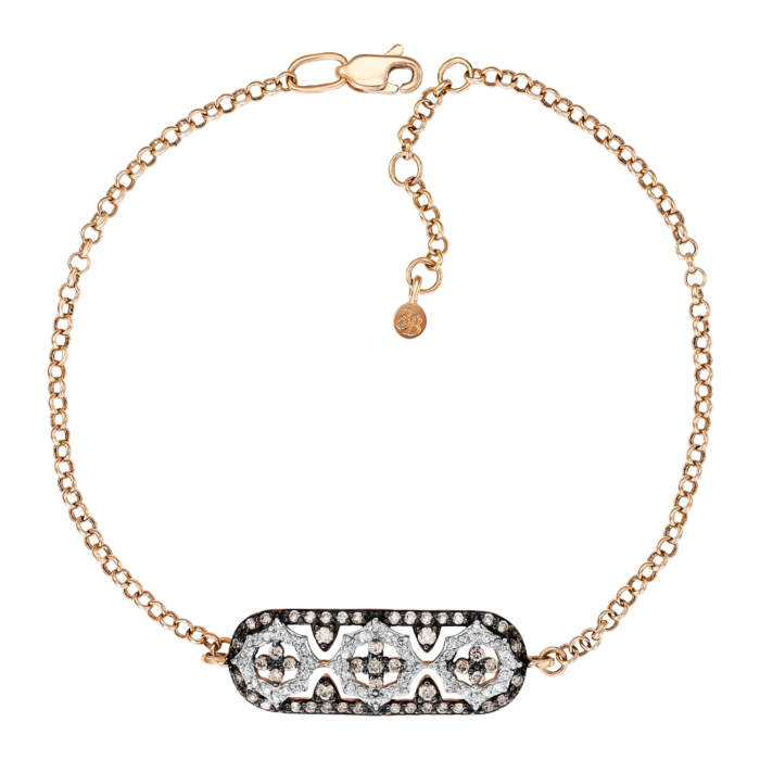 Золотой браслет с бриллиантами. Артикул 560001/01/1/8198