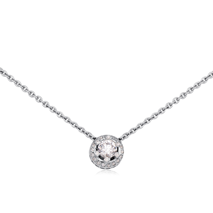 Золоте кольє з діамантами. Артикул 560003/66024-1/02/1/8546