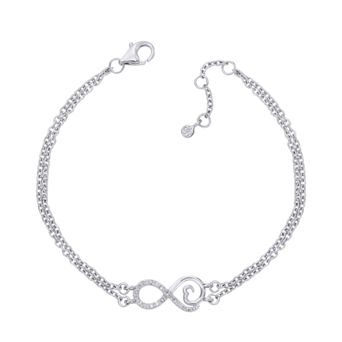 Золотий браслет з діамантами. Артикул 560009/66024/02/1/9023