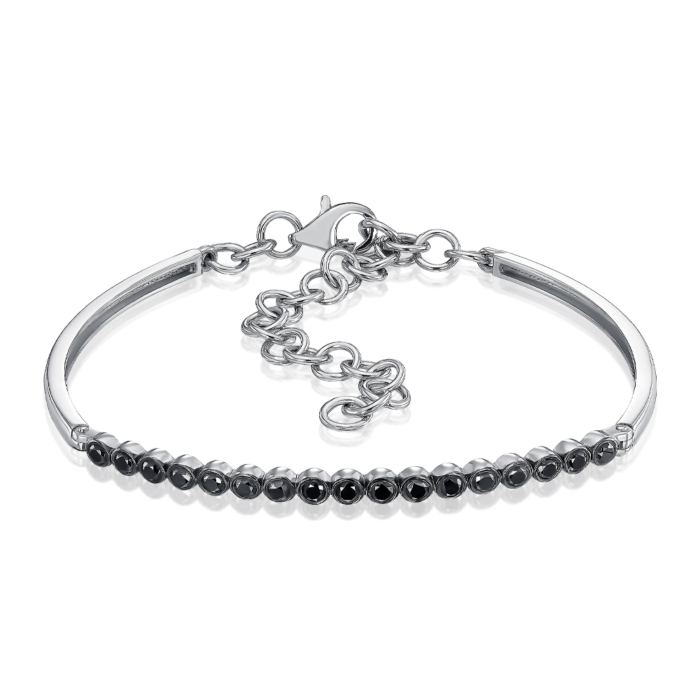 Золотий браслет з діамантами. Артикул 560010/02/1/8641