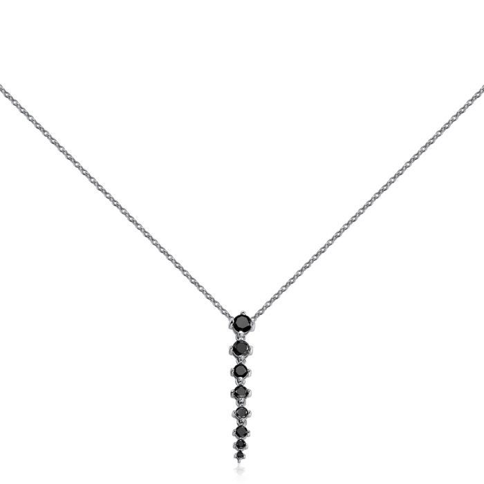 Золотое колье с бриллиантами. Артикул 560080/66923/02/1/9986