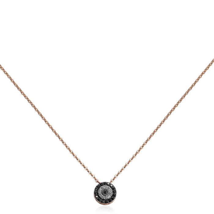 Золотое колье с бриллиантами. Артикул 560096/66024-3/01/1/10647